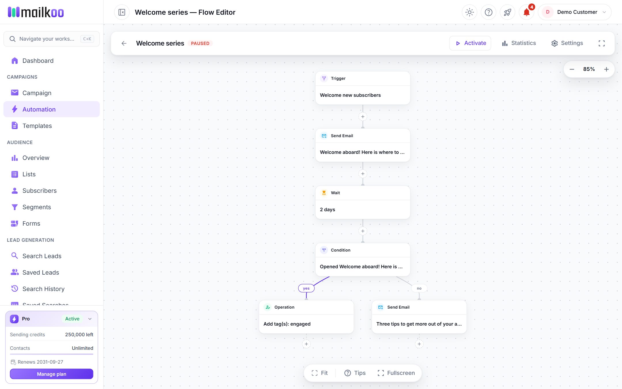 Automation — Emails that send themselves